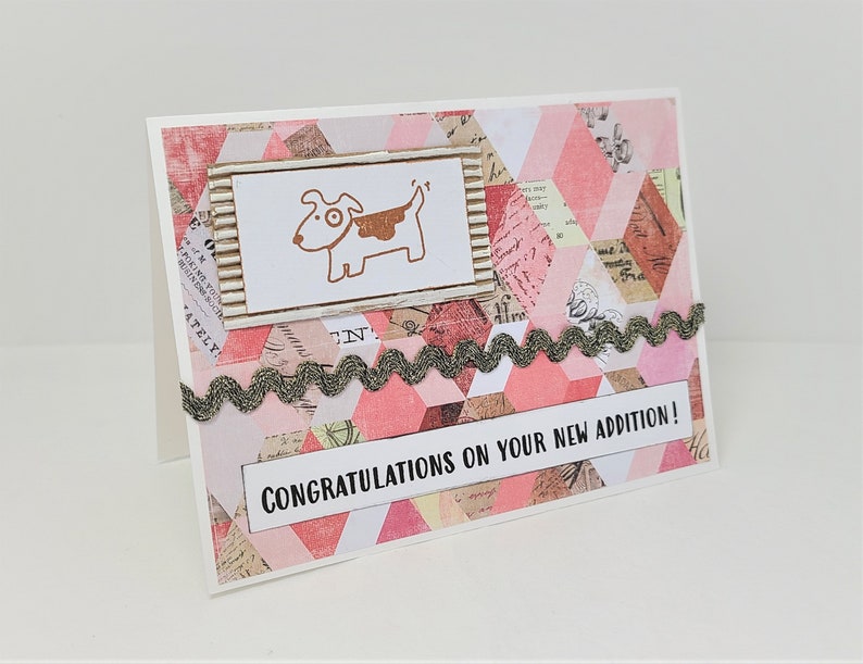 Congratulations on Your New Addition Dog Adoption Card Dog Rescue Card Dog Lover's Card Dog Card Card for Dog Lovers New Dog image 7