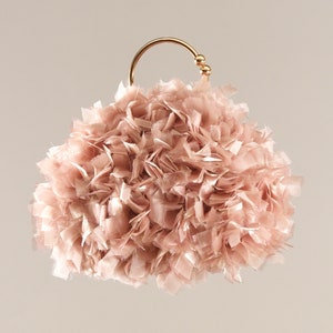 Bag , rose bag , Pink bag ,  made in Italy bag