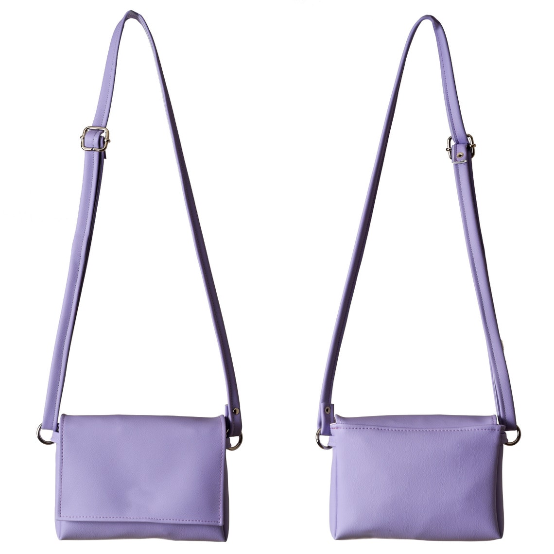 lilac purple purse