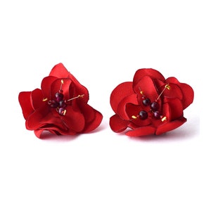flower earrings