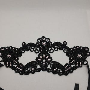 Lace Black Rhinestones Woman Mask Masquerade Ball Mask Ladies Mask Half Face Mask Black Blindfold