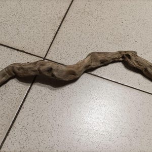Driftwood (400x30mm) decor Organic DIY projects branch for home decor,for fireplace, aquarium terrarium reptile enclosure decoration