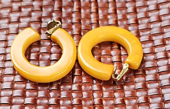 Bakelite bangles/fall bakelite bangle/butterscotc… - image 2