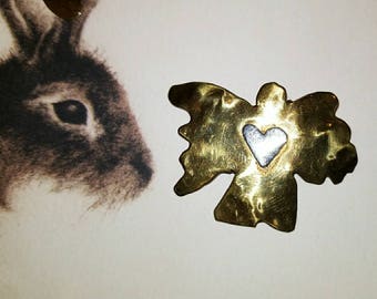 Brass angel pendant/charm, angel pendant
