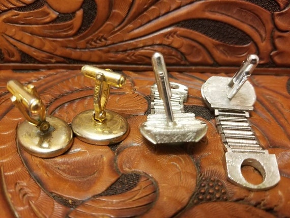 Vintage Destino (Austria) and Swank cufflinks - image 2