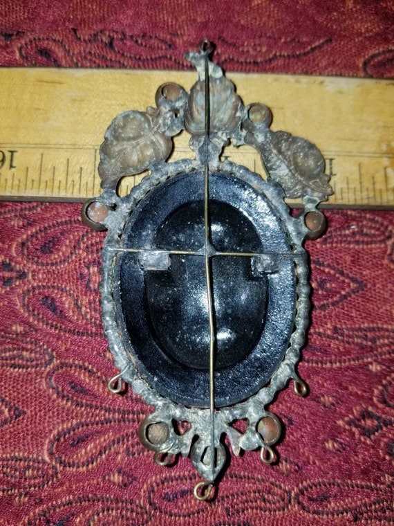 Amazing large, antique cameo pendant. - image 3