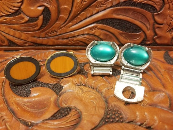 Vintage Destino (Austria) and Swank cufflinks - image 1