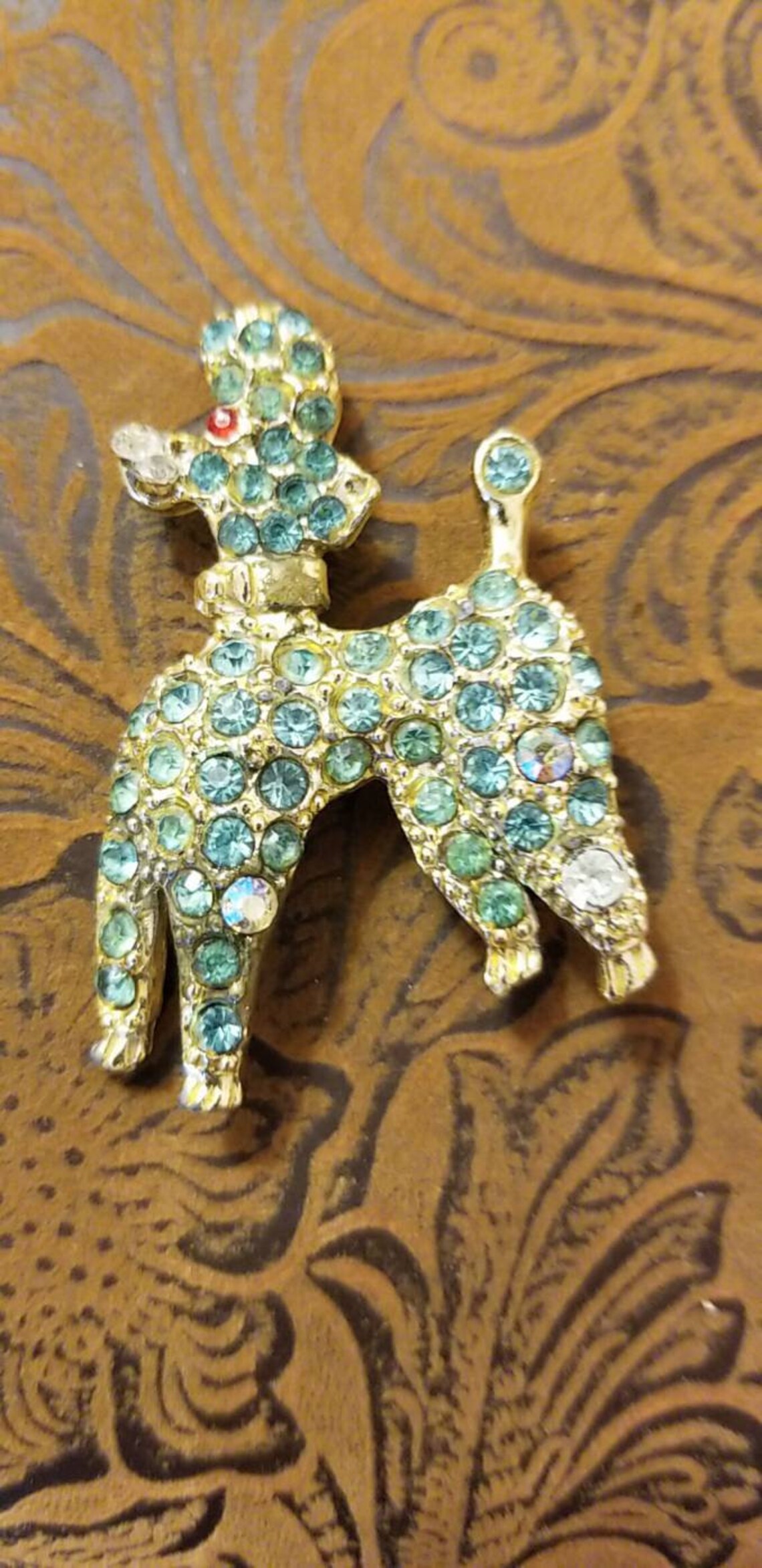 Vintage Dog Brooches/poodle Brooch Etsy Hong Kong