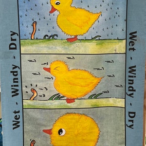 Windy Duck Geschirrtuch von Jane Donnelly
