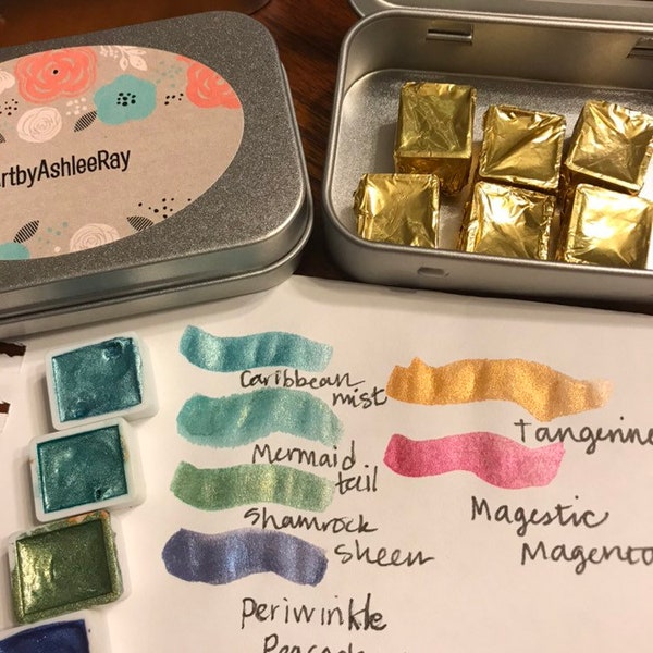 Homemade Watercolor Paints