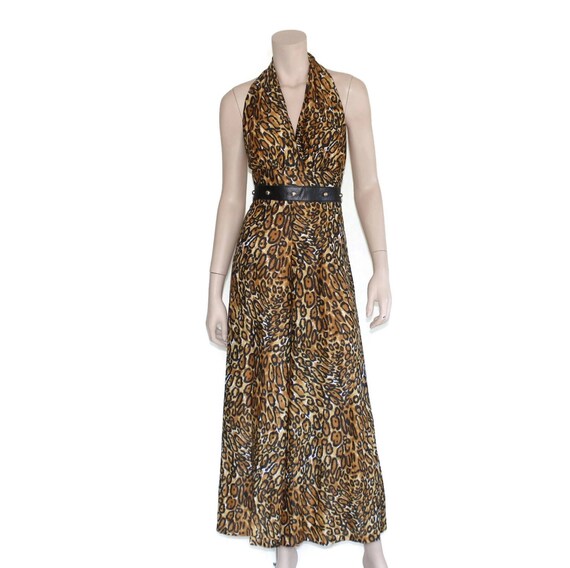 70s halter jumpsuit