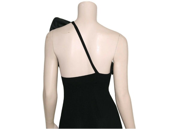Bill Blass avant garde one shoulder dress, Vintag… - image 7