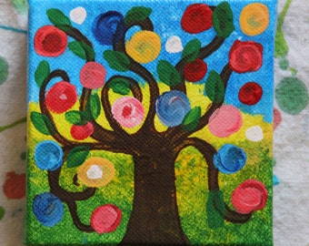 Contemporary Impressionist Tree Painting 448