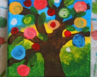Contemporary Impressionist Tree Painting 441