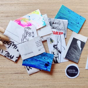 Mini idea regalo con borsa a sorpresa artistica