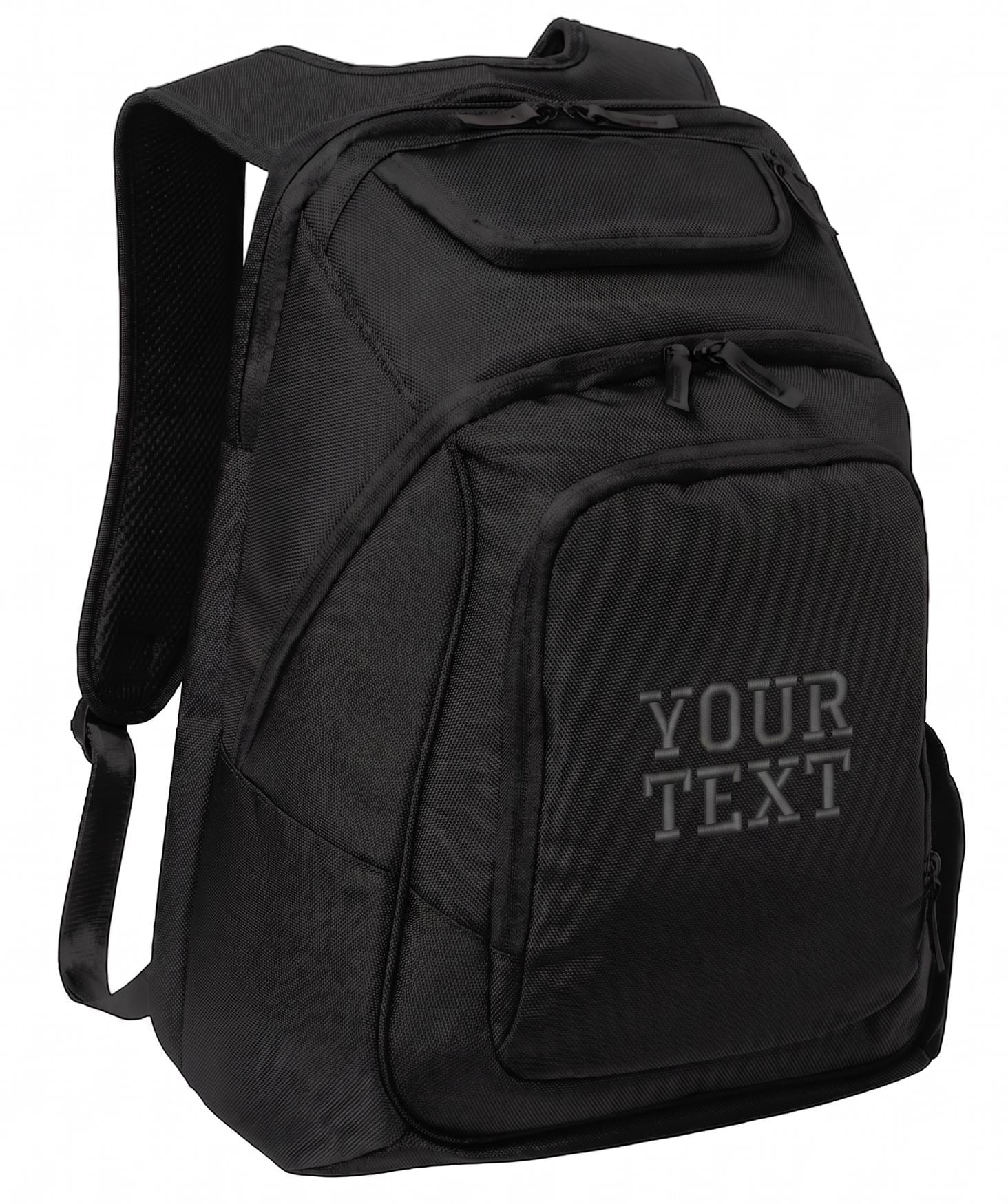 Personalized Exec Backpack – Custom Embroidered Logo Laptop Backpack - Etsy