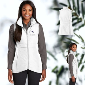 Embroidered Port Authority Ladies Collective Insulated Vest - Add name, business Name or On file Logo.