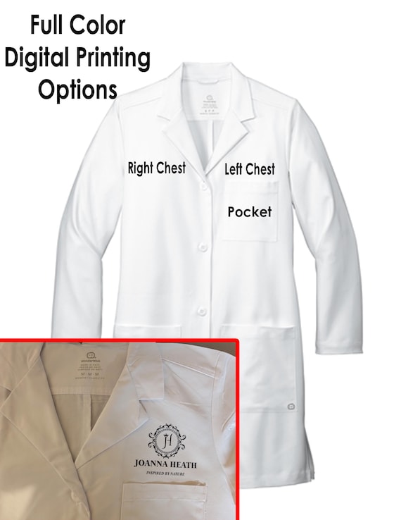 P46-2852W-L | Portwest White Unisex Reusable Lab Coat, L | RS
