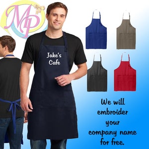 Embroidered Port Authority® Easy Care Aprons