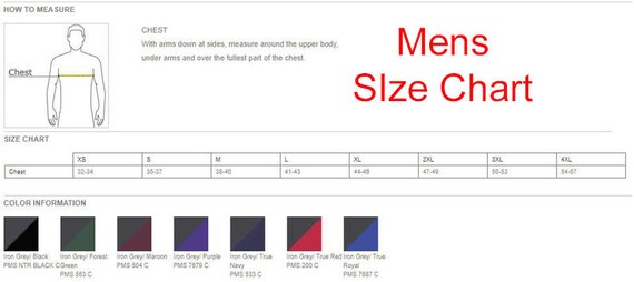 Sport Tek Polo Size Chart