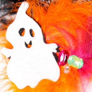 Happy Ghost Halloween Fascinator image 2