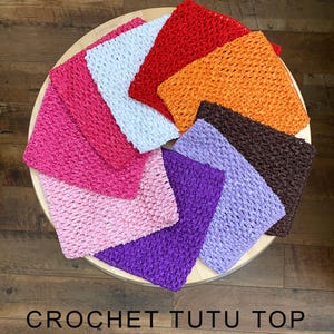 tutu dress tutorial crochet headband Crochet Tube Top For Tutu Dress Dresses DIY by HandpickedHandmade