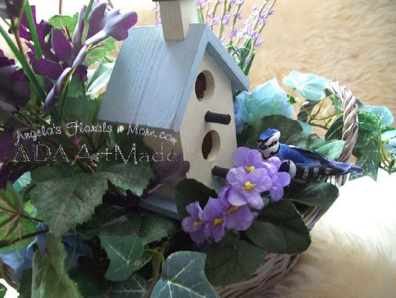 Lavender Decor Shabby Chic Decorative Wood Sign Vintage Flower Shop Violets