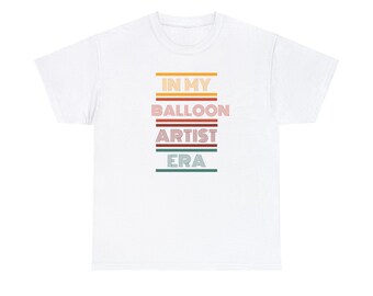 In my balloon Artist era Unisex Heavy Cotton Tee