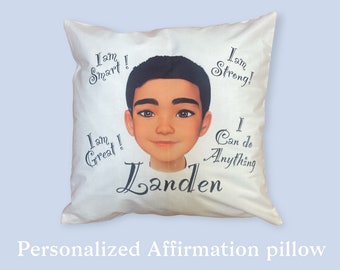 kid’s affirmation pillow case