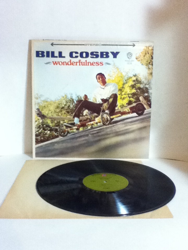 Bill Cosby Wonderfulness Vintage Vinyl 33 LP Record Album
