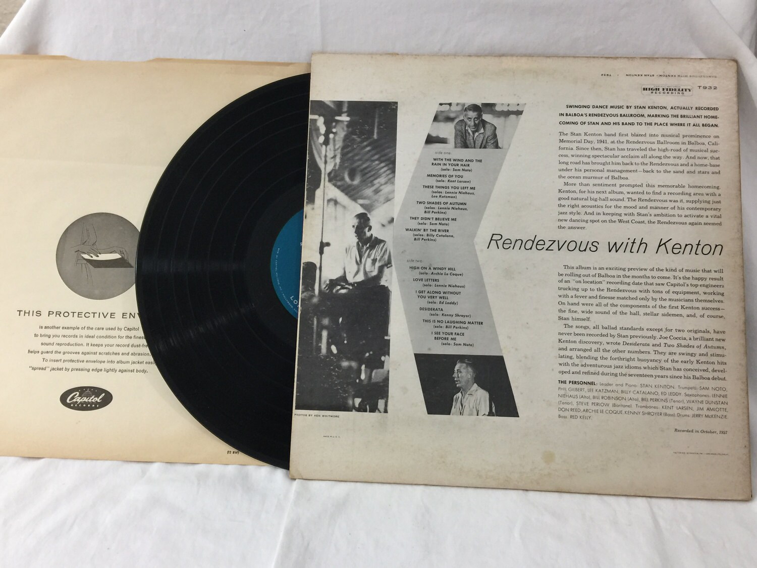 Stan Kenton Rendezvous With Kenton Vintage Vinyl Record Album Etsy