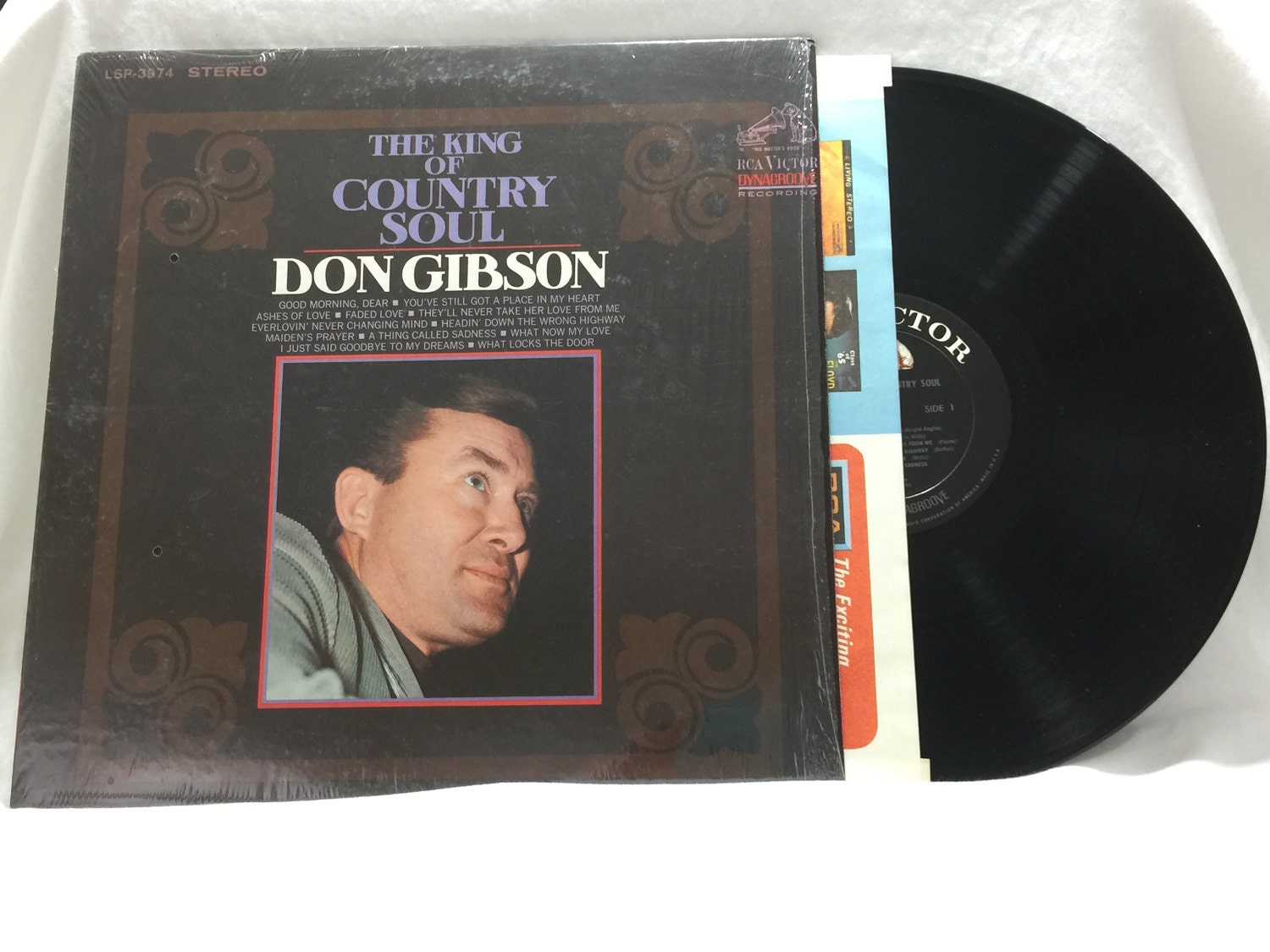 Don Gibson the King of Country Soul Vintage Vinyl Record ...