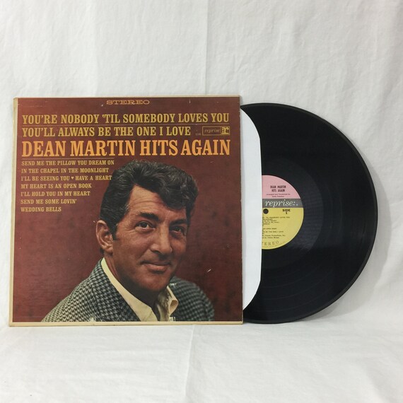 Dean Martin Hits Again Vintage Vinyl Record Album 33 Rpm Lp Etsy