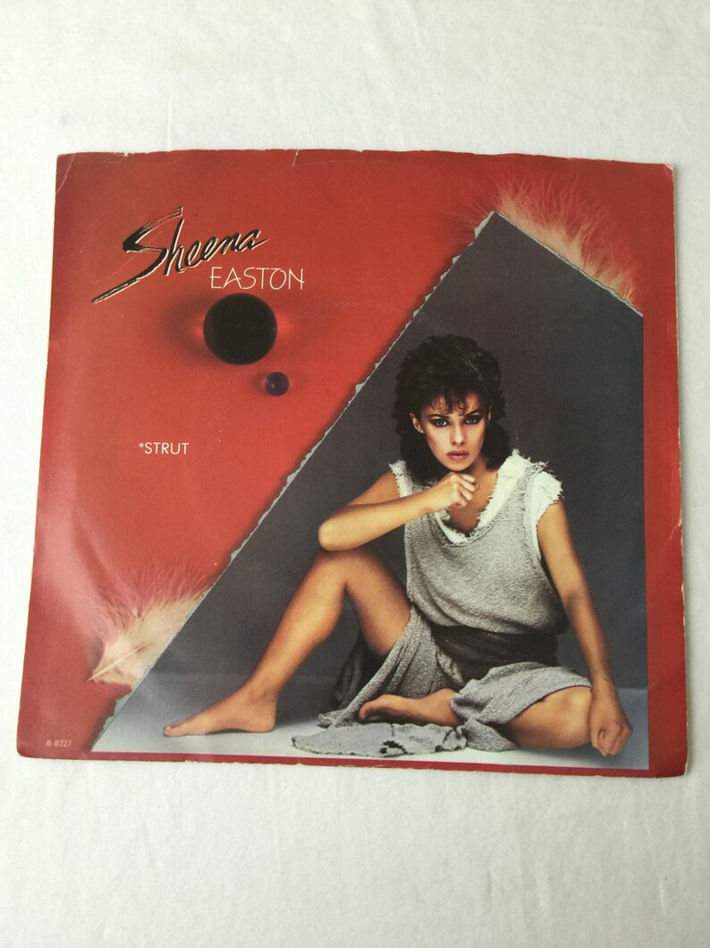 Sheena Easton Strut & Letters From The Road Vintage Vinyl 45 Etsy