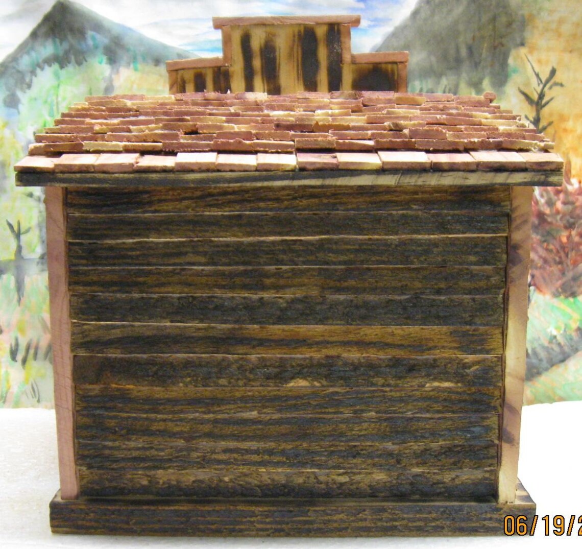 Old Western Style Jail Birdhouse Etsy