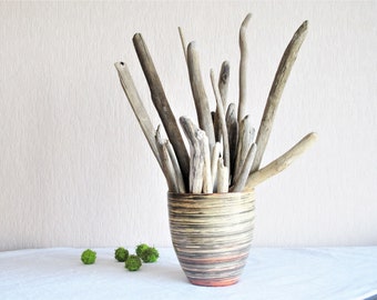 Driftwood sticks  - Vase filler - Beach - Nautical - Sea finds - Macrame sticks