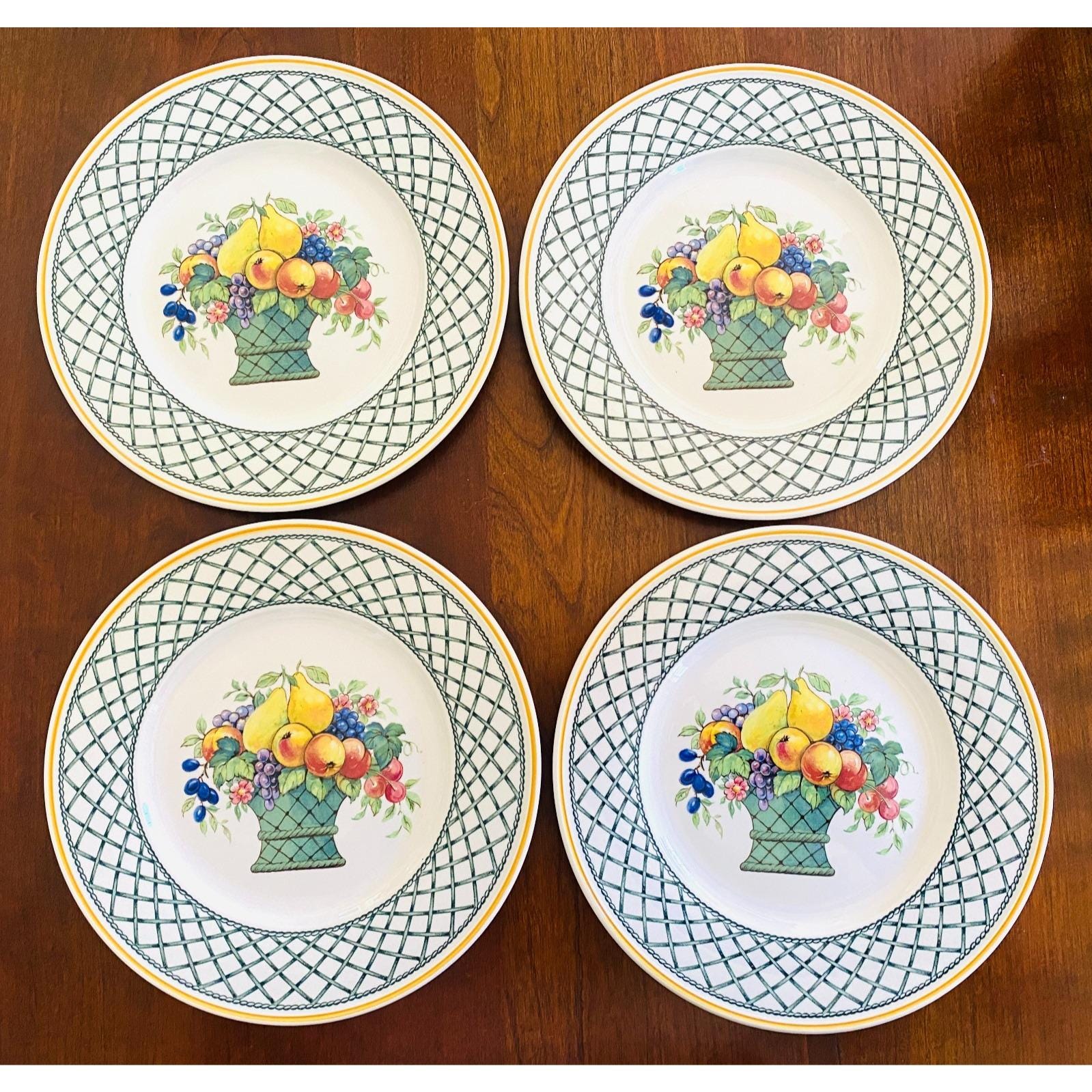 Villeroy & Boch フルーツバスケット プレート 5枚セット Villeroy & Boch フルーツバスケット プレート 5枚セット
