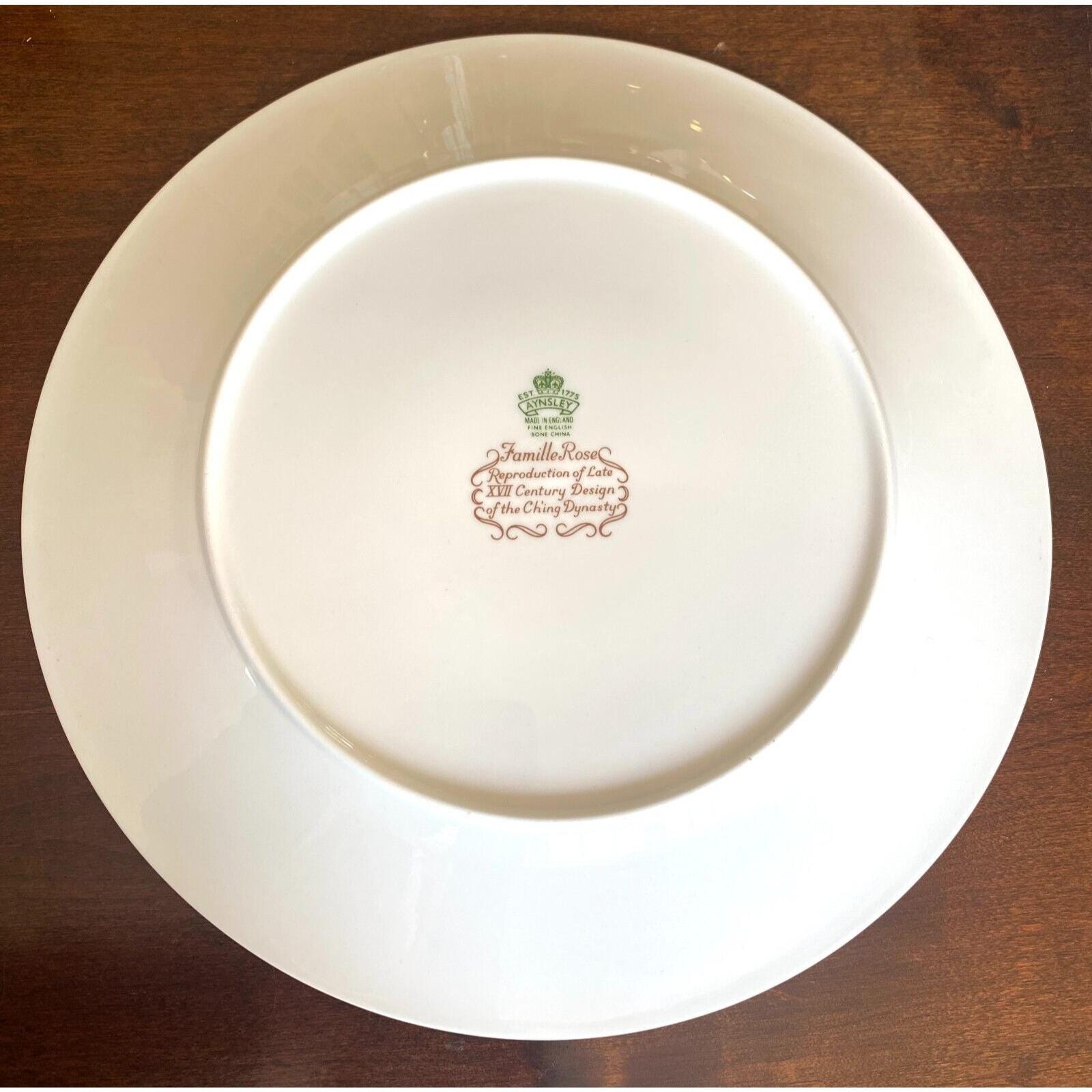 Aynsley Bone China Aynsley Famille Rose China Aynsley Famille Rose