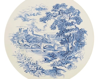 Original English Vintage Enoch Wedgwood 'woodland' Design Cake