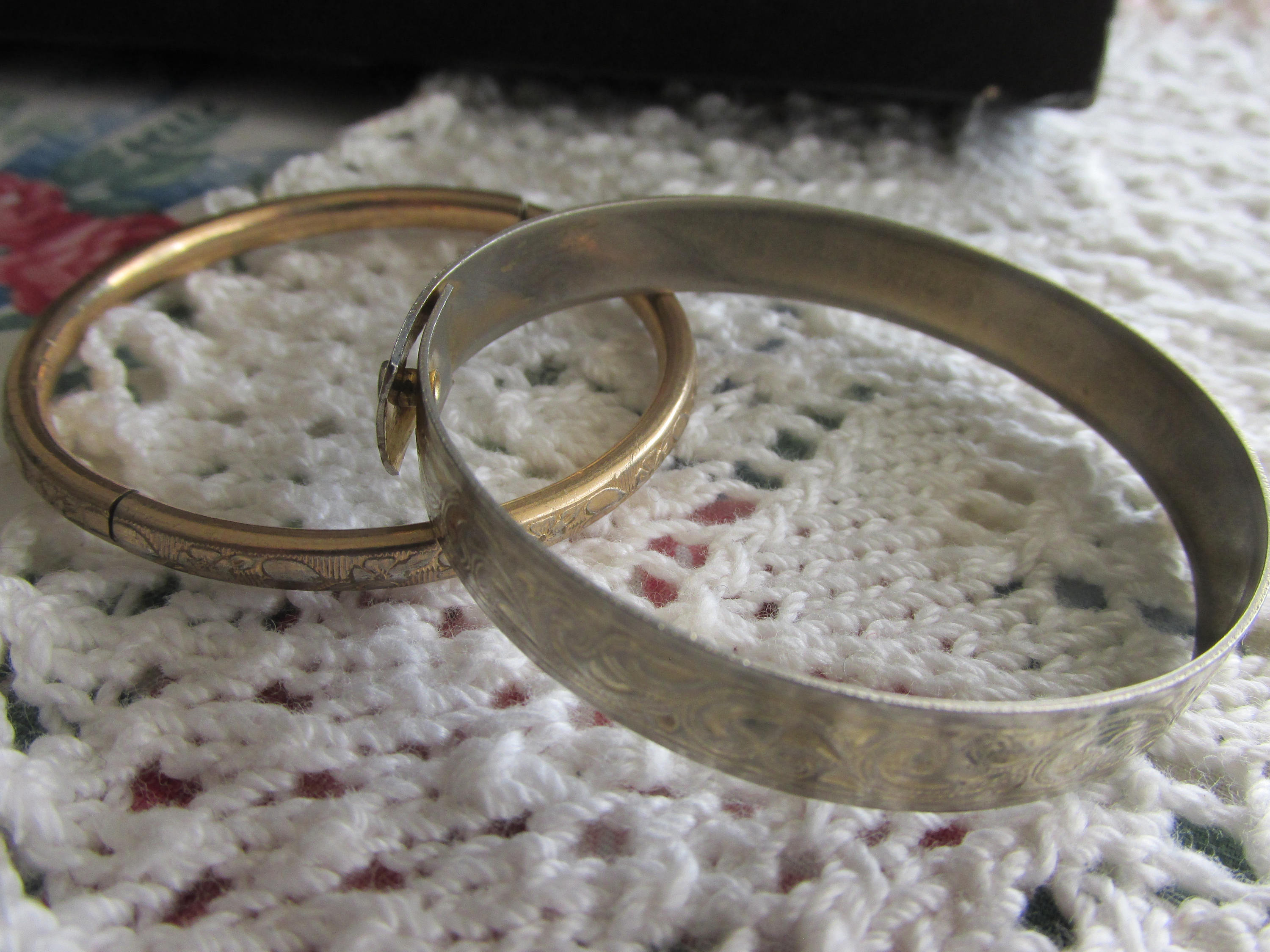 Vintage Children's Bracelets Set of 2 Free Shipping Etsy