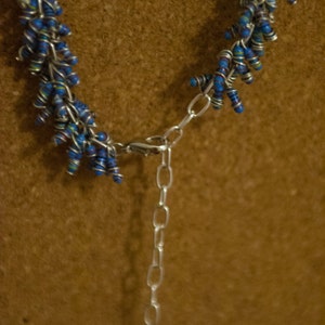 Blue Resistor Cluster Bracelet image 3