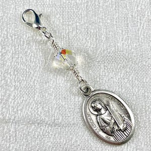 SAINT CECILIA MEDAL/Patron of Musicians/Blessed Sacramentals/Rosary Marker/First Communion/Confirmation/Christmas Catholic Gifts