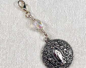 OUR LADY of GUADALUPE/Rosary Marker/Zipper Pull/Miraculous Medal Charm/Confirmation/ First Communion/Christmas Catholic Gifts