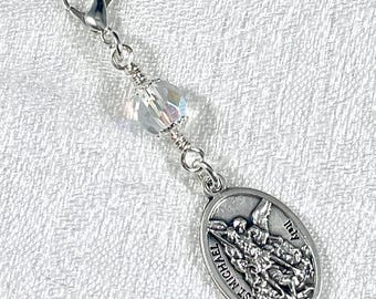 SAINT MICHAEL The ARCHANGEL Medal/Saint Micheal Charm/Rosary Marker/Confirmation/First Communion/Christmas Catholic Gifts