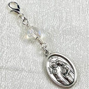 HOLY FAMILY MEDAL/Jesus, Mary, and Joseph/Blessed Sacramental/Rosary Marker/Confirmation First Communion/Christmas Catholic Gifts