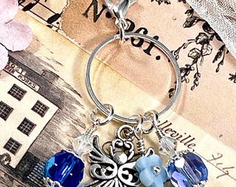 GUARDIAN ANGEL CHARM/Blessed Sacramental/Devotional to Your Guardian Angel/Rosary Marker/Confirmation Gift/First Communion/Catholic Gifts