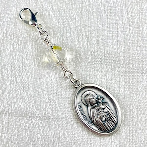SAINT THERESE MEDAL/Little Flower of Jesus/Blessed Sacramental/Rosary Marker/Patron of Missions/First Communion/Confirmation/Catholic Gifts