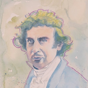 Frederick Young Frankenstein wall art print 11x14 Gene Wilder - Free shipping to US