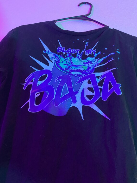 Taco bell baja blast shirt hotsell