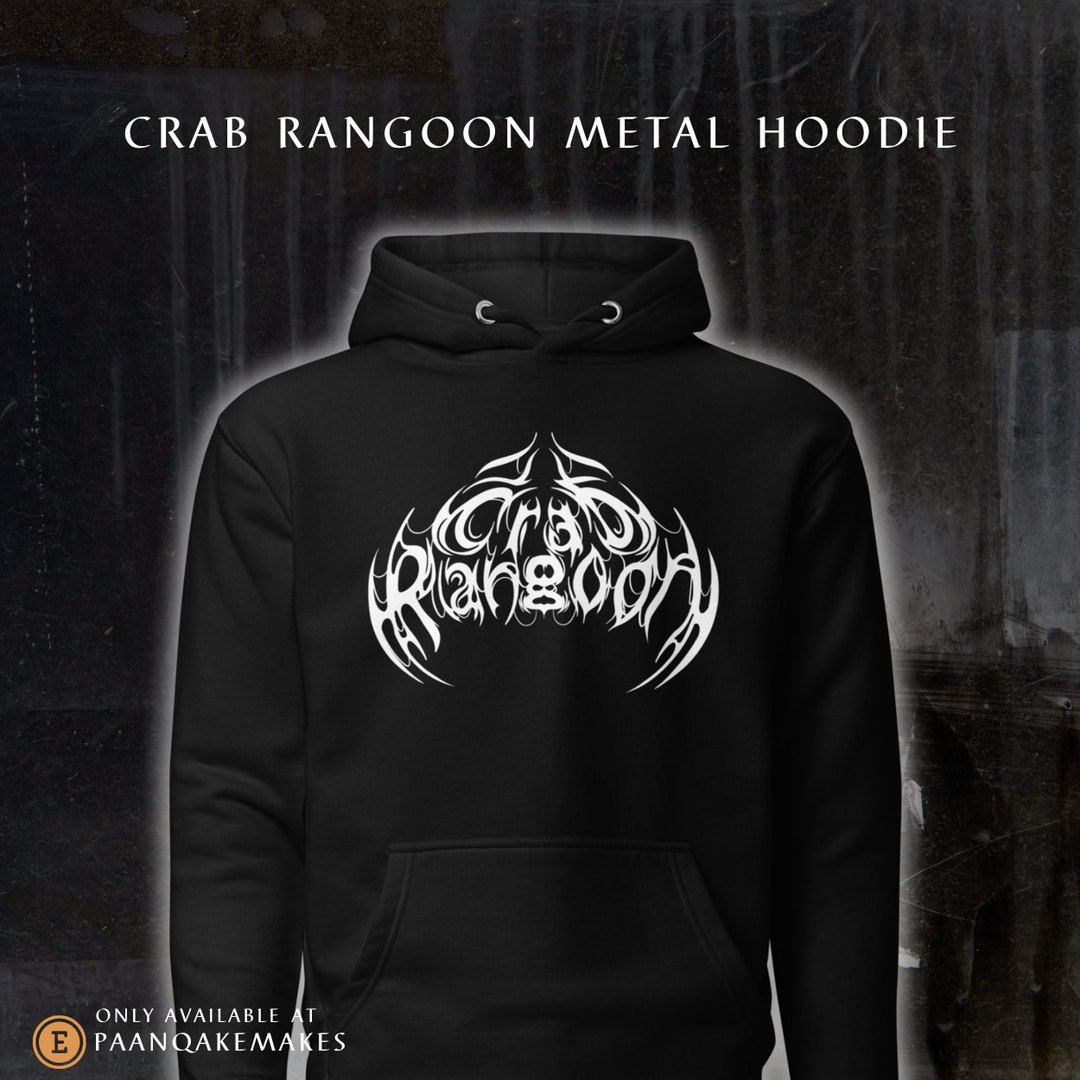 Logo Rangoon Crab Rangoon Metal Logo Mega Soft Hoodie Sweatshirt - Etsy